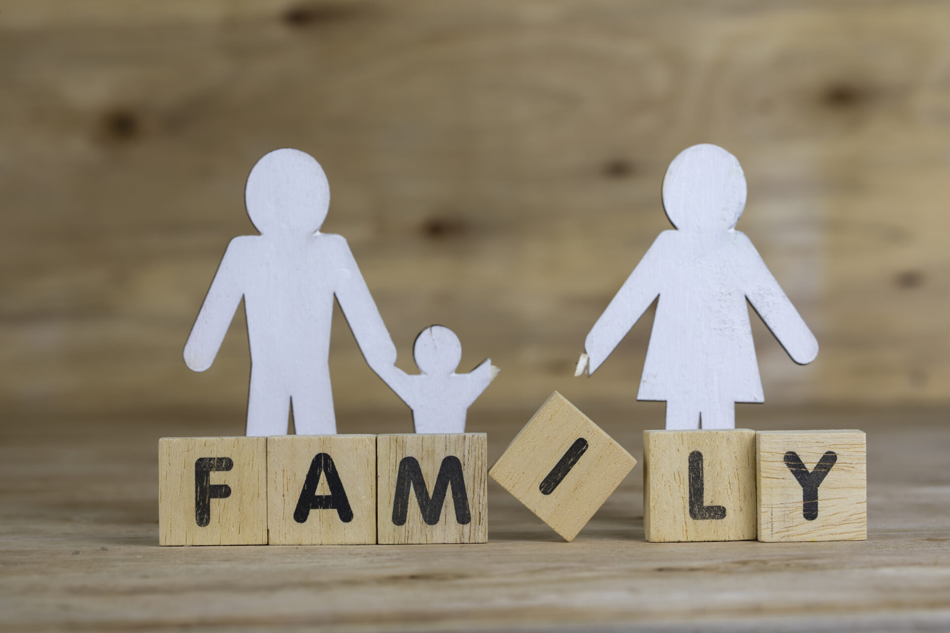 Family Concept ,Familiy and Divorce Concept